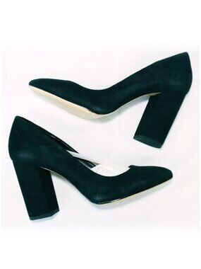 Aldo Miryma Black Suede Heels Size 7 NWOT